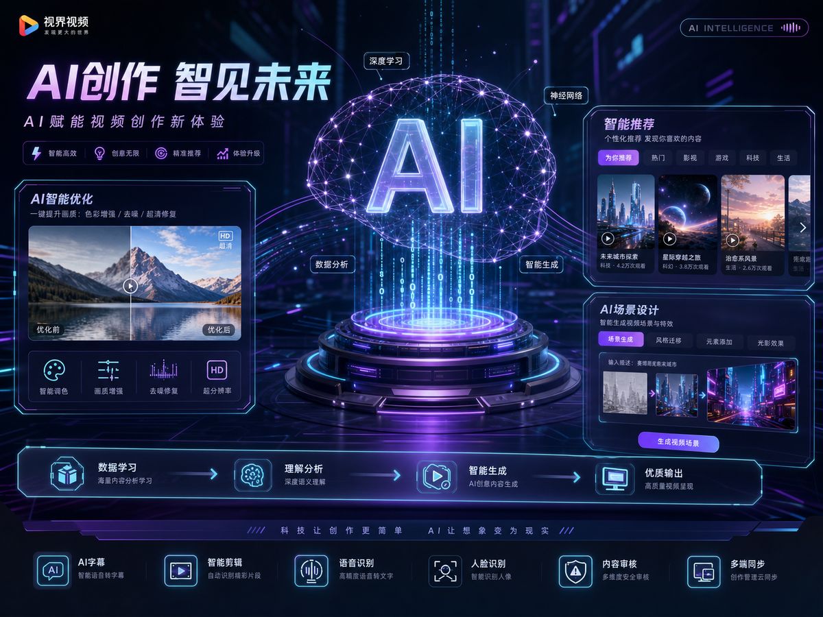 呦呦视频AI赋能动漫创作工具
